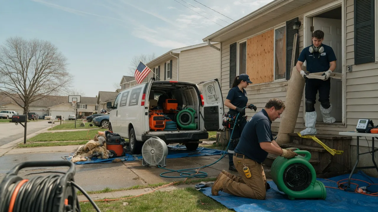 Water Damage Restoration in Knierim, IA near me